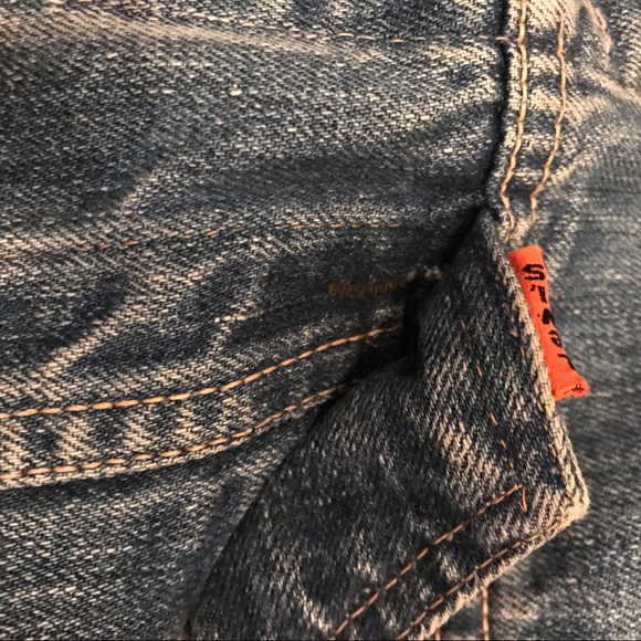 Type 3 Levi’s Trucker Early 80’s Orange Tab Two Pocket 70505 - 0217 Size 44 (L) - Picture 7 of 16
